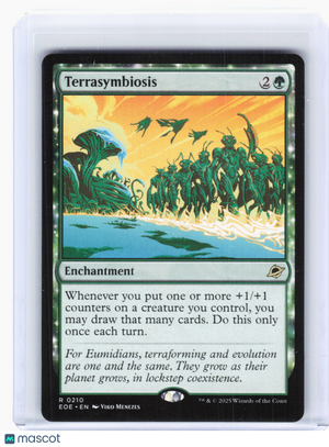 2025 Magic: The Gathering—Terrasymbiosis #210 Edge of Eternities—Rare Foil