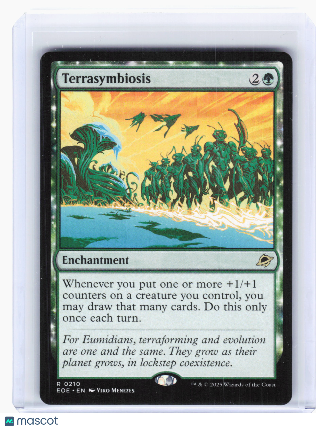 2025 Magic: The Gathering—Terrasymbiosis #210 Edge of Eternities—Rare Foil