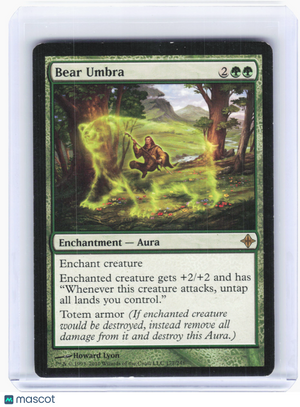 2010 Magic: The Gathering—Bear Umbra #177 Rise of the Eldrazi—Rare Nonfoil