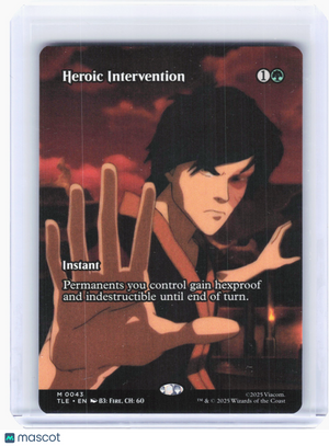 2025 Magic: The Gathering—Heroic Intervention #43 TLE—M Nonfoil (Borderless)