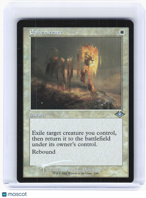 2021 Magic: The Gathering—Ephemerate #1 H1R—Uncommon Foil (Retro Frame)