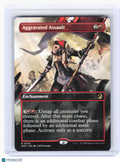 2023 MTG—Aggravated Assault #76 WOT—R Nonfoil (Borderless) [LP]