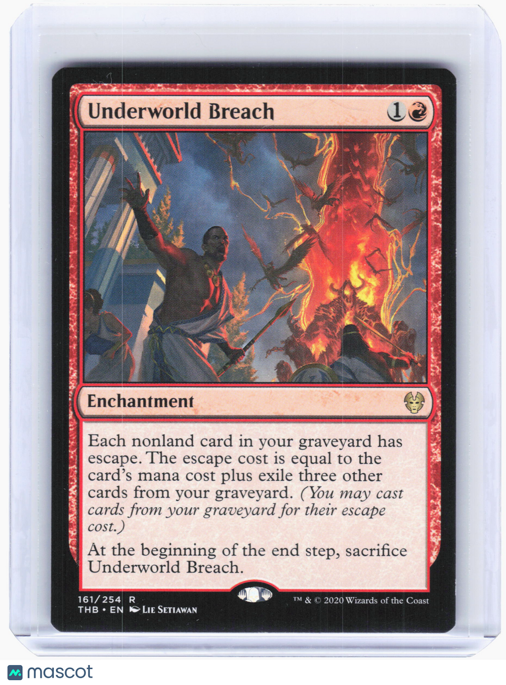 2020 Magic: TG—Underworld Breach #161 Theros Beyond Death—Rare Nonfoil [LP]