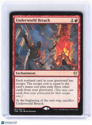 2020 Magic: TG—Underworld Breach #161 Theros Beyond Death—Rare Nonfoil [LP]