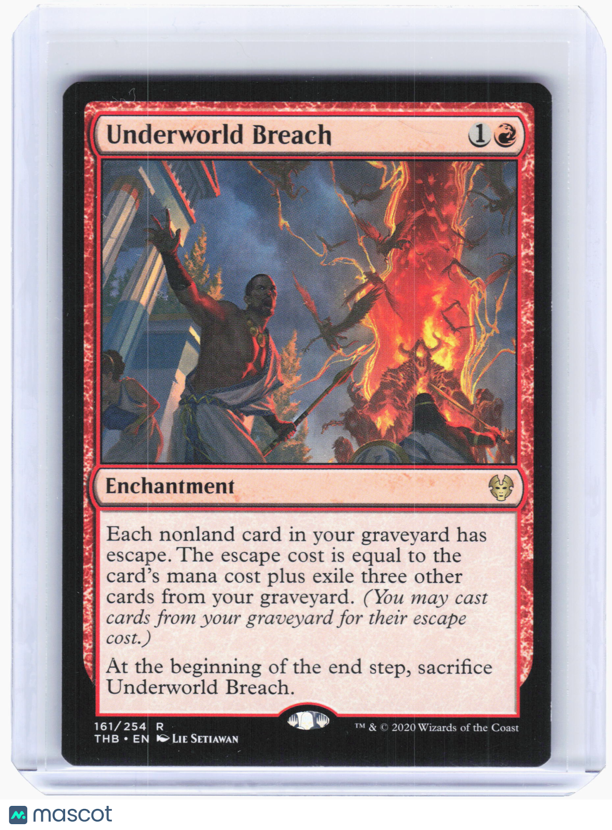 2020 Magic: TG—Underworld Breach #161 Theros Beyond Death—Rare Nonfoil [LP]