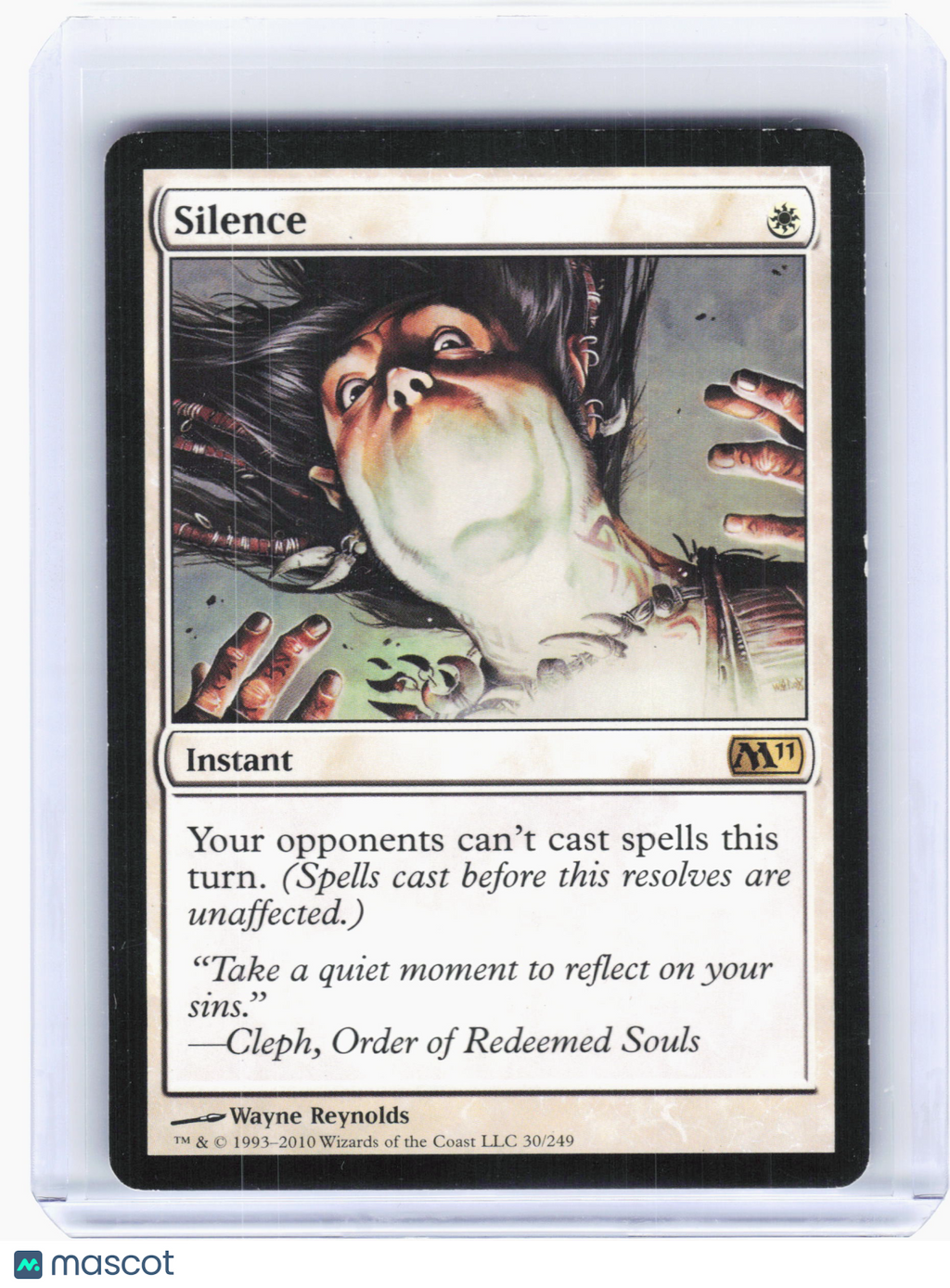 2010 Magic: The Gathering—Silence #30 Magic 2011—Rare Nonfoil [MP]