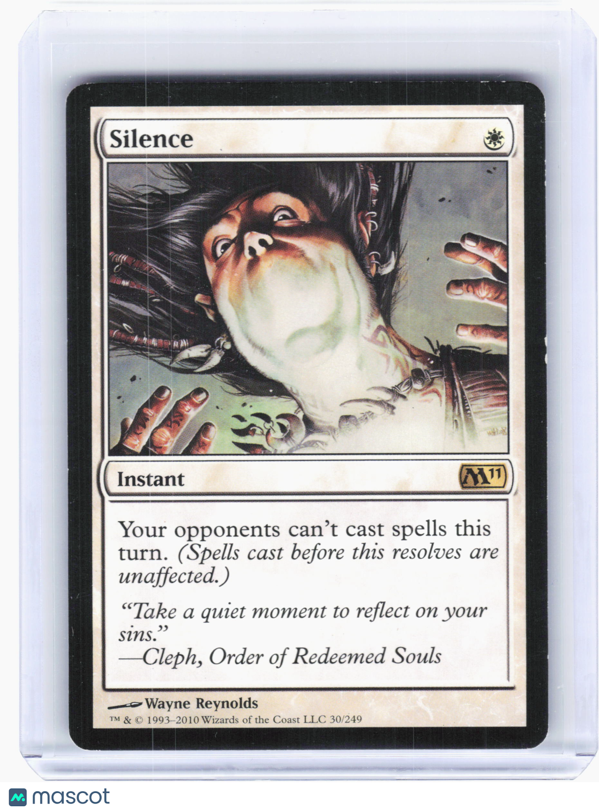 2010 Magic: The Gathering—Silence #30 Magic 2011—Rare Nonfoil [MP]