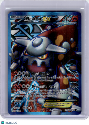 2013 Pokemon—Heatran EX (Team Plasma) #109 Plasma Freeze—Ultra Rare Holo [LP+]