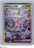 2025 Pokemon—Espeon EX #155 Prismatic Evolutions—Special Illustration Rare Holo