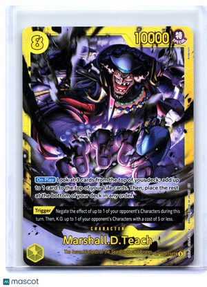 2026 One Piece—Marshall.D.Teach #OP16-119 The Time of Battle—Secret Rare Foil