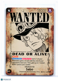 2025 One Piece—Sabo (Wanted Poster) #OP13-120 Carrying On His Will—SEC Foil