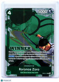 2025 One Piece—Roronoa Zoro (Winner Pack 2025 Vol. 3) #EB02-019 OP-PR—Rare Foil