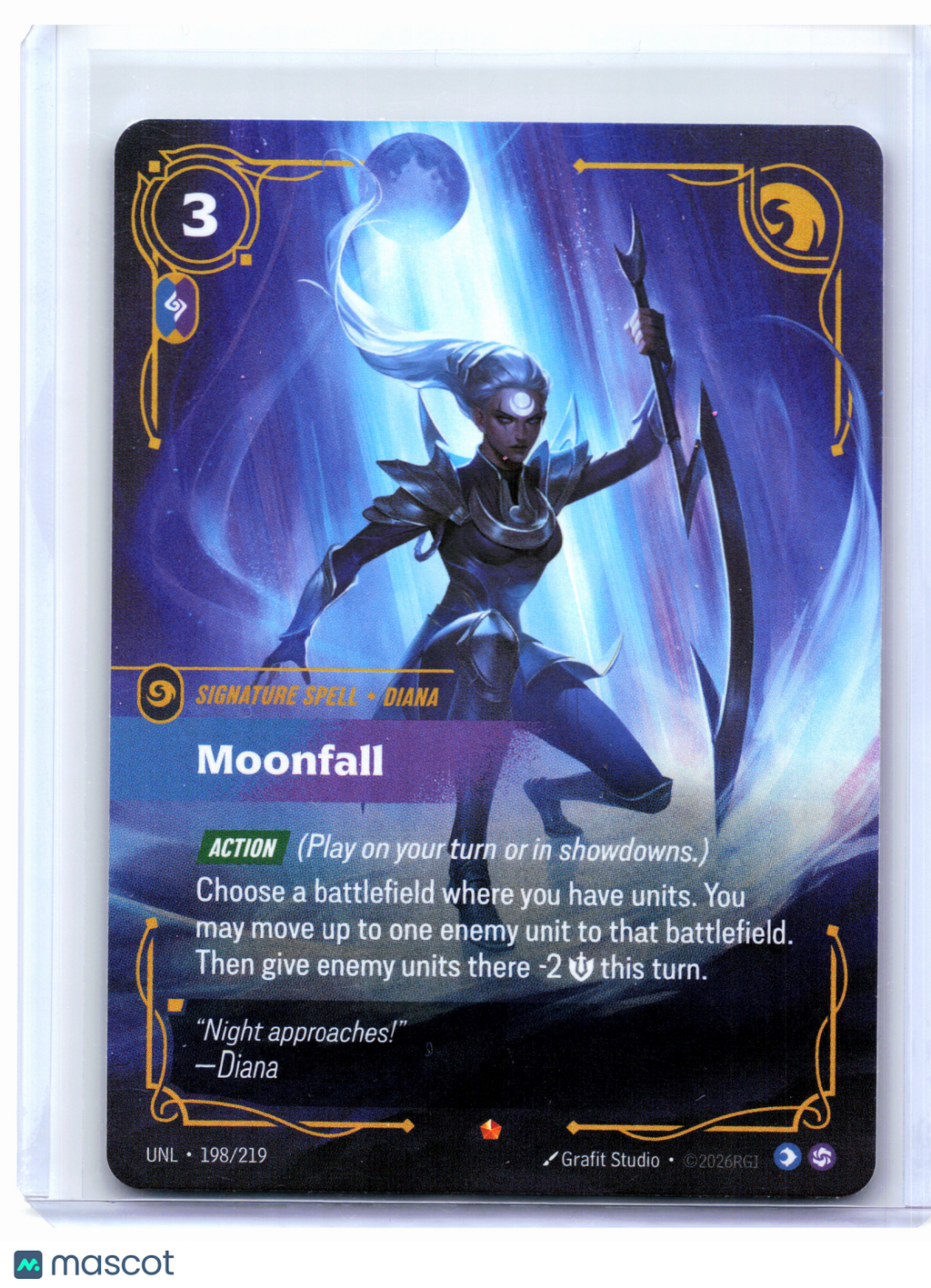 2026 Riftbound: League of Legends TCG—Moonfall #198/219 Unleashed—Epic Foil