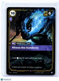 2025 Riftbound—Rhasa the Sunderer #195/298 Origins—Rare Foil