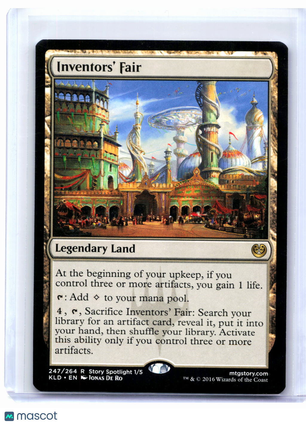 2016 Magic: The Gathering—Inventors' Fair #247 Kaladesh—Rare Nonfoil