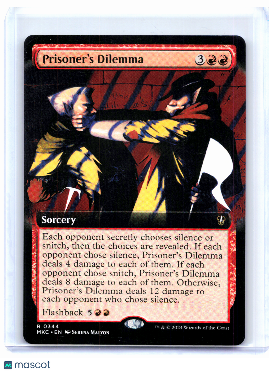 2024 Magic: TG—Prisoner's Dilemma (Extended Art) #0344 MKC—Rare Nonfoil