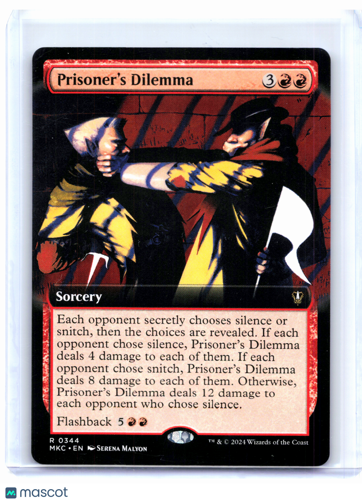 2024 Magic: TG—Prisoner's Dilemma (Extended Art) #0344 MKC—Rare Nonfoil