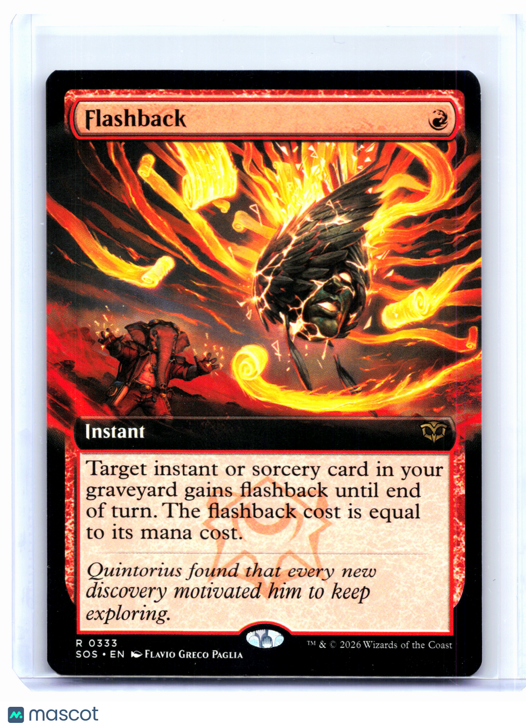 2026 Magic: TG—Flashback (Extended Art) #0333 Secrets of Strixhaven—Rare Nonfoil