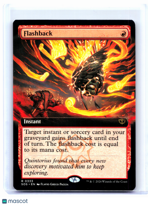 2026 Magic: TG—Flashback (Extended Art) #0333 Secrets of Strixhaven—Rare Nonfoil