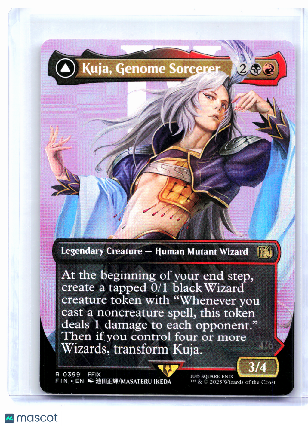 2025 Magic: TG—Kuja, Genome Sorcerer (Borderless) #0399 FINAL FANTASY—Nonfoil