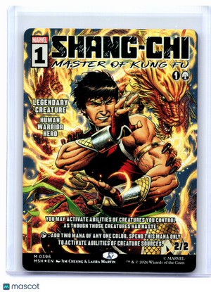 2026 Magic: TG—Shang-Chi, Master of Kung Fu (Borderless) #0396 MSH—Mythic Foil