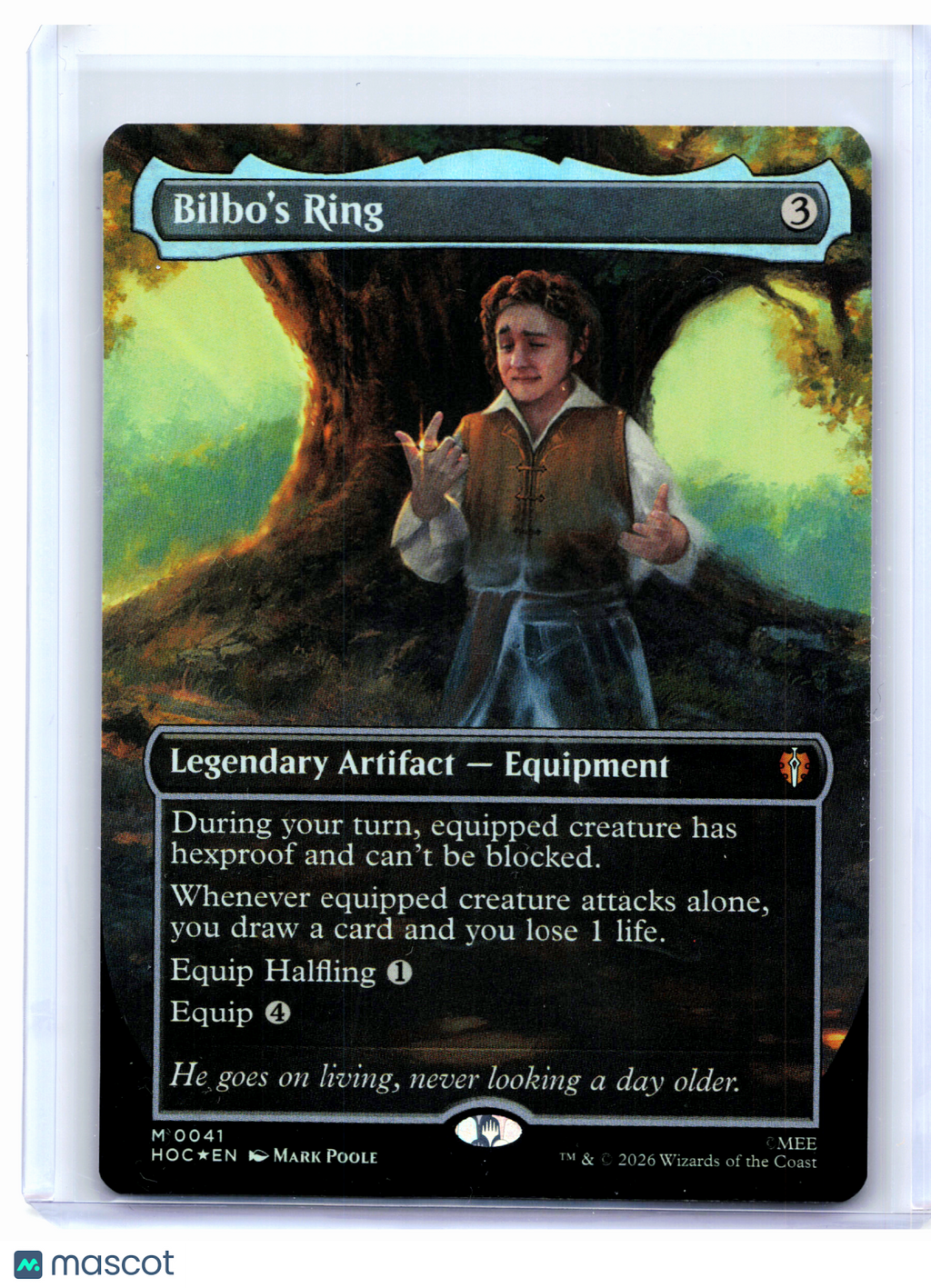 2026 Magic: TG—Bilbo's Ring (Borderless) #0041 The Hobbit Eternal—Mythic Foil