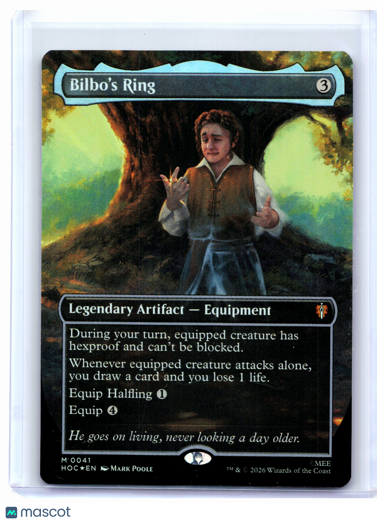 2026 Magic: TG—Bilbo's Ring (Borderless) #0041 The Hobbit Eternal—Mythic Foil