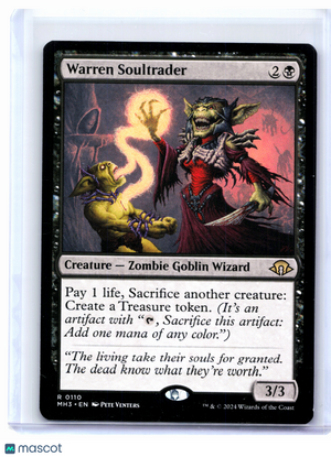2024 Magic: TG—Warren Soultrader #0110 Modern Horizons 3—Rare Nonfoil [LP]