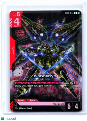 2025 Gundam Card Game—Kshatriya #GD01-044 Newtype Rising—Legend Rare Foil