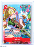 2025 One Piece—Hibari (Alt Art) #OP11-010 A Fist of Divine Speed—Super Rare Foil