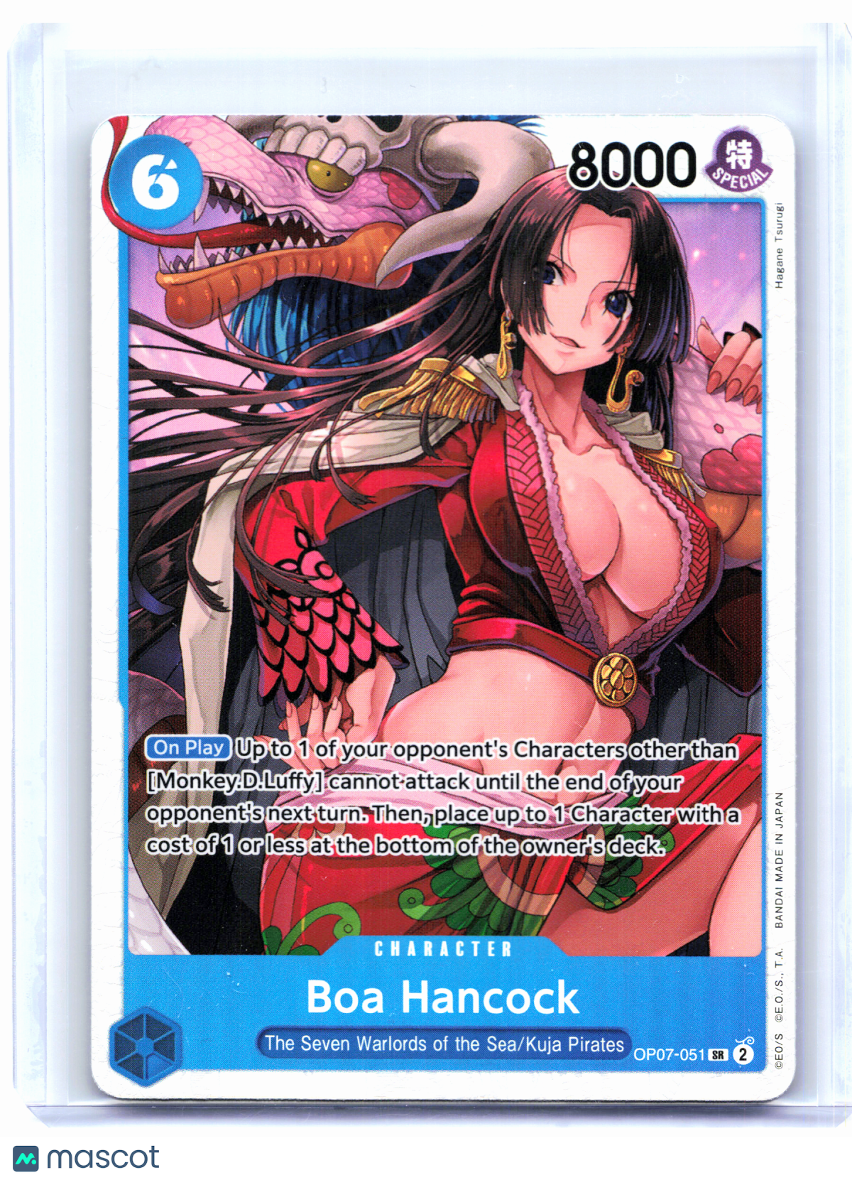 2024 One Piece—Boa Hancock #OP07-051 500 Years in the Future—Super Rare Foil