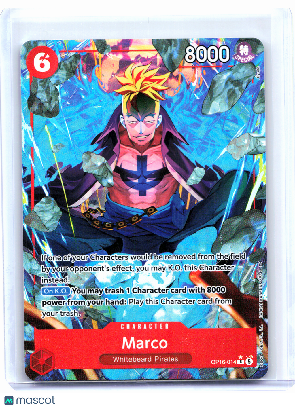 2026 One Piece—Marco (Alternate Art) #OP16-014 The Time of Battle—Rare Foil