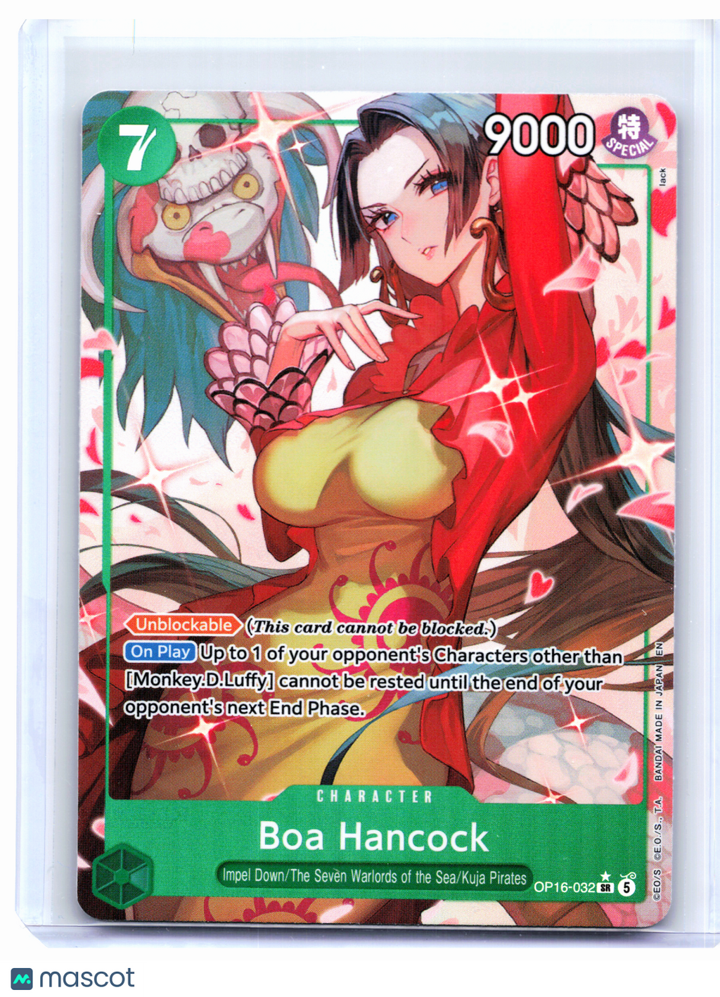 2026 One Piece—Boa Hancock (Alternate Art) #OP16-032 The Time of Battle—SR Foil