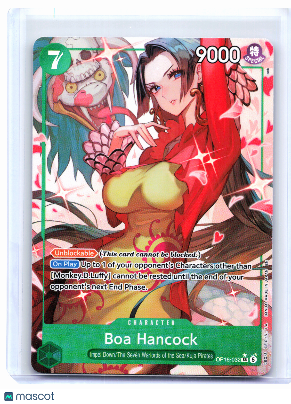 2026 One Piece—Boa Hancock (Alternate Art) #OP16-032 The Time of Battle—SR Foil