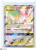 2019 Pokemon—Gardevoir & Sylveon GX (Alternate Full Art) #205 UNB—UR Portuguese