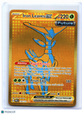 2025 Pokemon—Iron Leaves ex #176/131 Prismatic Evolutions—Hyper Rare Gold