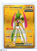 2023 Pokemon—Iron Valiant ex #261/182 Paradox Rift—Hyper Rare Holo