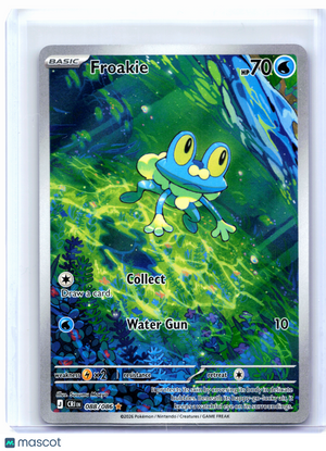2026 Pokemon—Froakie #088/086 Chaos Rising—Illustration Rare Holo