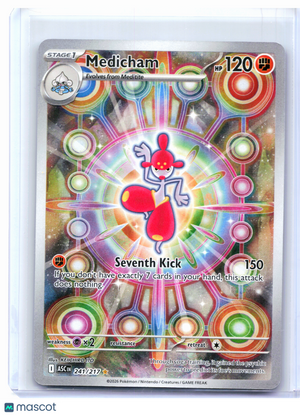 2026 Pokemon—Medicham #241/217 Ascended Heroes—Illustration Rare Holo