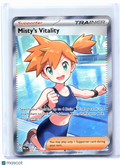 2026 Pokemon—Misty's Vitality #111/084 Pitch Black—Ultra Rare Holo