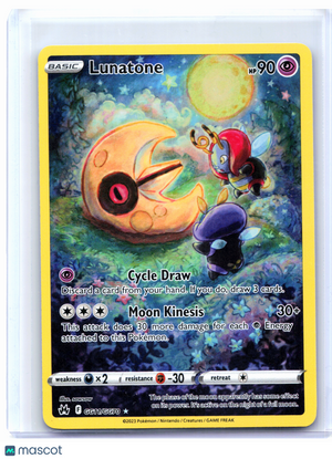 2023 Pokemon—Lunatone #GG11/GG70 Crown Zenith: Galarian Gallery—UR Holo [LP]