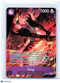 2026 One Piece—King (Alternate Art) #EB04-031 The Azure Sea's Seven—Rare Foil