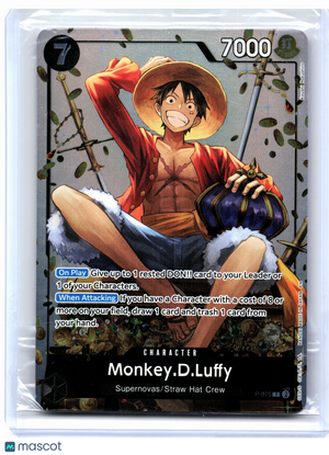 2026 One Piece—Monkey.D.Luffy (Tin Pack Set Vol. 2) #P-075—Promo Foil [Sealed]