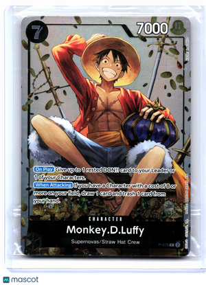 2026 One Piece—Monkey.D.Luffy (Tin Pack Set Vol. 2) #P-075—Promo Foil [Sealed]
