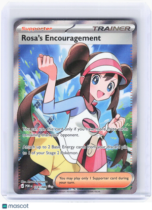 2026 Pokemon—Rosa's Encouragement #114/088 Perfect Order—Ultra Rare Holo