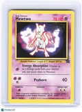 1999 Pokemon—Mewtwo (Movie Promo) #3 WotC Promo—Black Star Promo Nonfoil [LP]