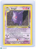 1999 Pokemon—Gengar #5/62 Fossil—Rare Holo [Lightly Played]