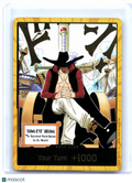 2026 One Piece—DON!! Card (Dracule Mihawk) (Gold) OP14—DON!! Foil [LP]