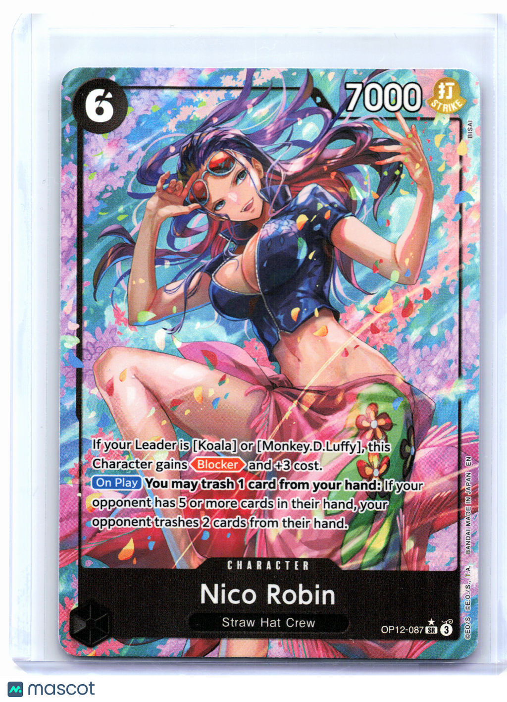 2025 One Piece—Nico Robin (Alt Art) #OP12-087 Legacy of the Master—SR Foil