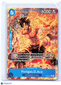 2024 One Piece—Portgas.D.Ace (Alternate Art) #OP08-052 Two Legends—Rare Foil